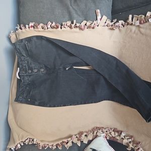 Lairen Conrad blk skinny high rise jeans